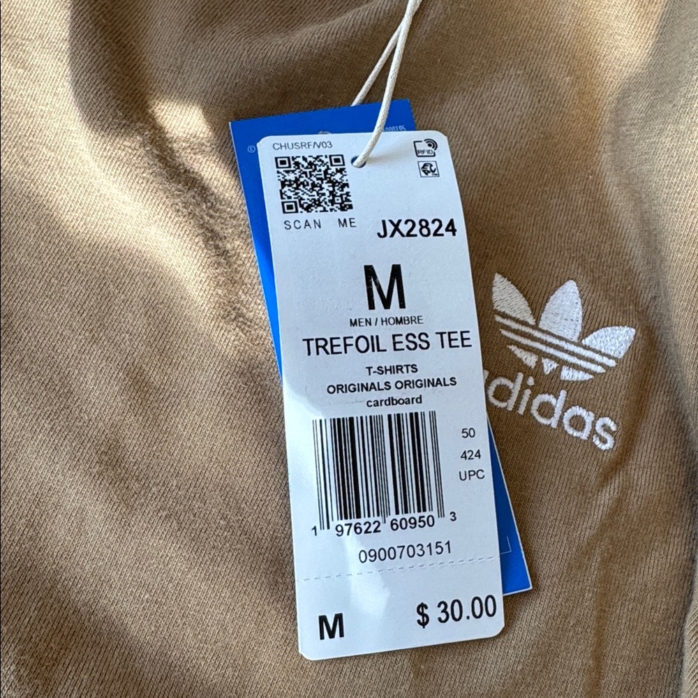 Adidas Originals Men's cardboard Trefoil Essential Tee - Picture 5 of 5